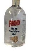 Hand sanitiser gel alcohol - 475ml - Commercial Supply - Image 2