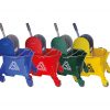 Maxi Combo Mop Bucket & Wringer With Wet Floor Sign and Mop