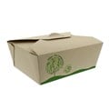 Alternative view of Bamboo Food Box - 300 Case - Compostable Takeaway - 171 x 140