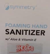Symmetry Foam Hand Sanitiser Selco.ie