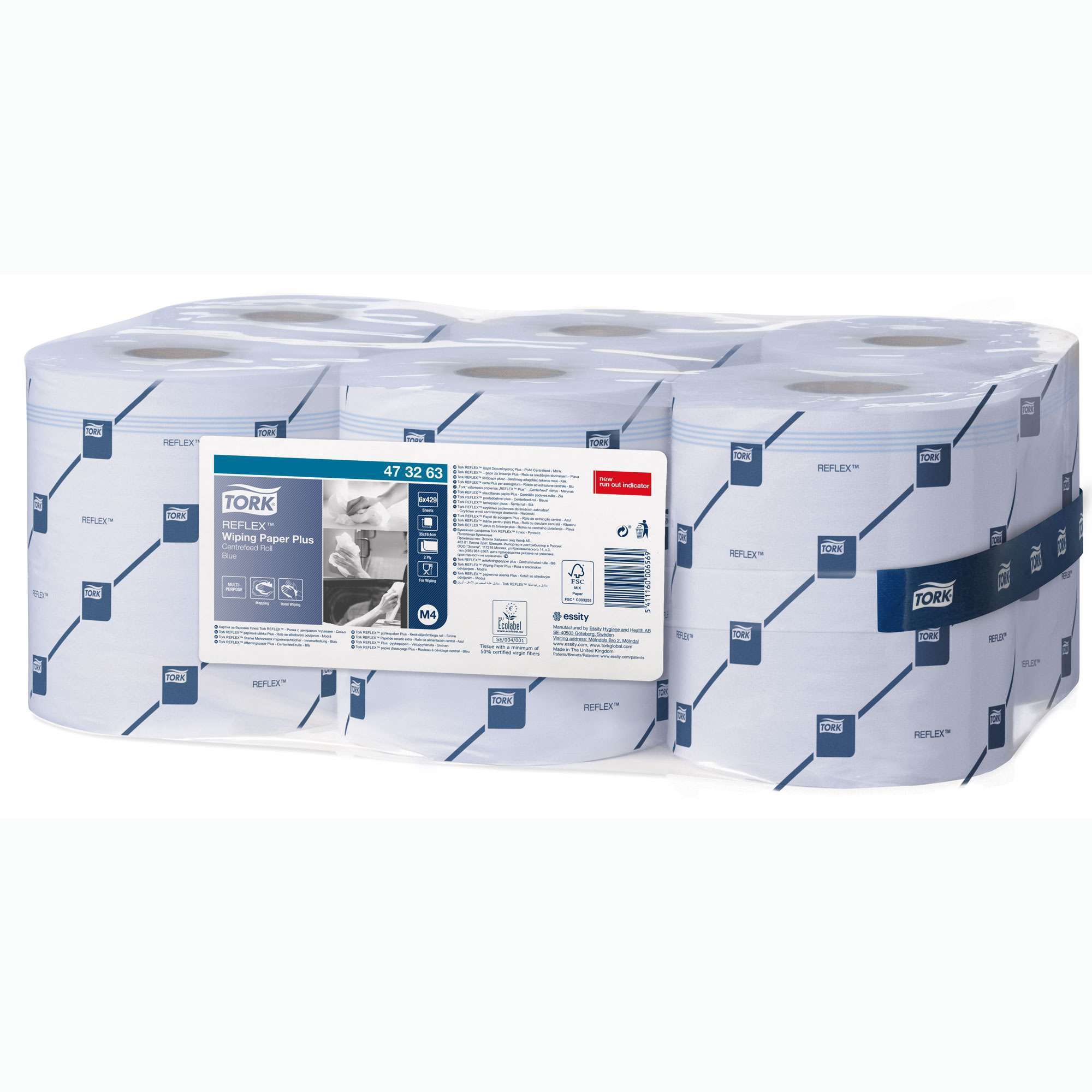 Tork Reflex Blue M4 Centrefeed Selco.ie