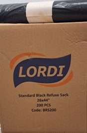 Black Sacks Bin Bags Selco.ie Strong Refuse Sack