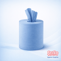 Bulk blue centrefeed rolls Ireland 10 case deal 60 rolls 2-ply