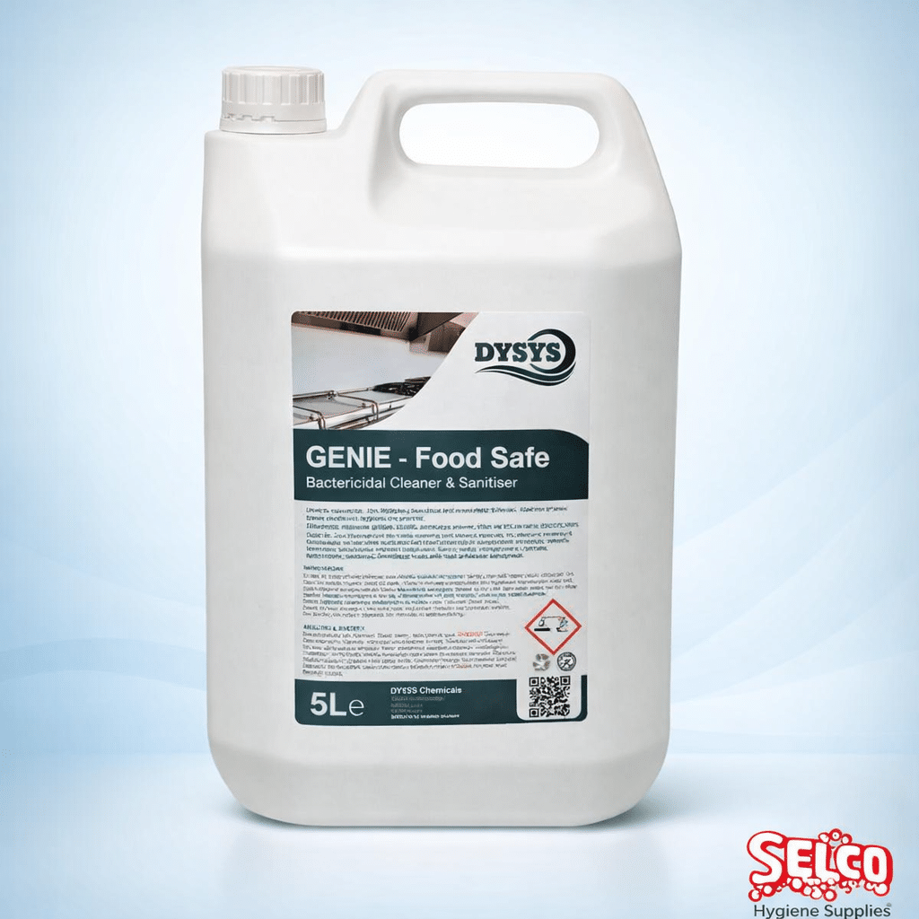 Genie Food Safe Concentrated Cleaner Sanitiser bottle with free spray bottle Ireland