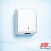 Multi fold hand towel dispenser white price Ireland universal interfold fit