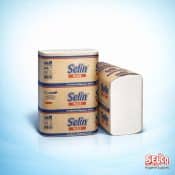 2400 pack of white 2 ply Z-fold interfold hand towels for universal dispensers Ireland