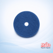 15" Blue Floor Cleaning Pads - Floorcare Pad