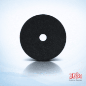 17" Black Max Floor Stripping Pads- Polish Stripping