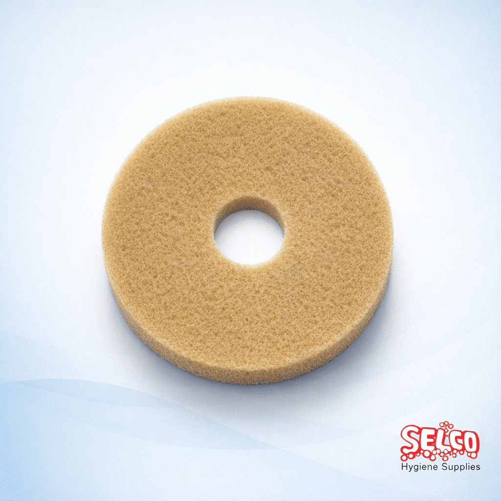 17" Tan Max Floor Polishing - Floorcare Pad