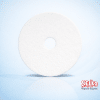 17" White Max Floor Polishing Pads - High Shine - Commercial Supply