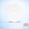 17" White Max Floor Polishing Pads - High Shine - Commercial Supply