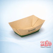 2lb Food to Go Tray Compostable Bamboo - Takeaway Supply