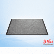 Dust Control Mat 3 x 5ft Brown/ Black - Entrance Mats -Non Slip