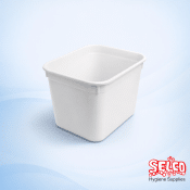Ice Cream Tub Container 4Ltr (20 Pack) - 97.5g - Natural