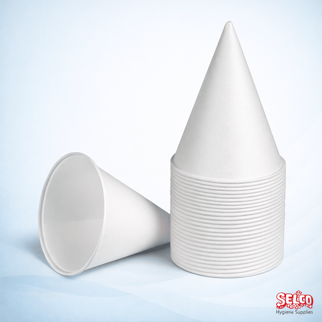Paper Cup Cone 4oz Office Water Cups - 5000 cups - 5000 per case