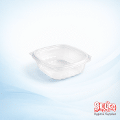Square Salad Plastic Container 750cc - Takeaway Supply
