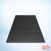 Rubber Link Mats 90x90cm Heavy Duty Floor Mats - 18mm