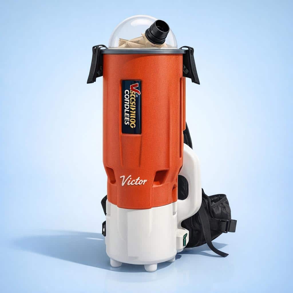 Back Pack Vacuum Cleaner -Battery Hoover - 7kg - Commercial Floorcare Equipment - Image 2