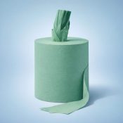 Alternative view of Green Dairy Wiper Roll (Twin Pack) Strong Wiping Paper - 2pk