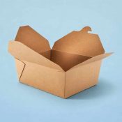 Alternative view of No.12 (8) White kraft Biobox containers (34oz) (6x40`s)
