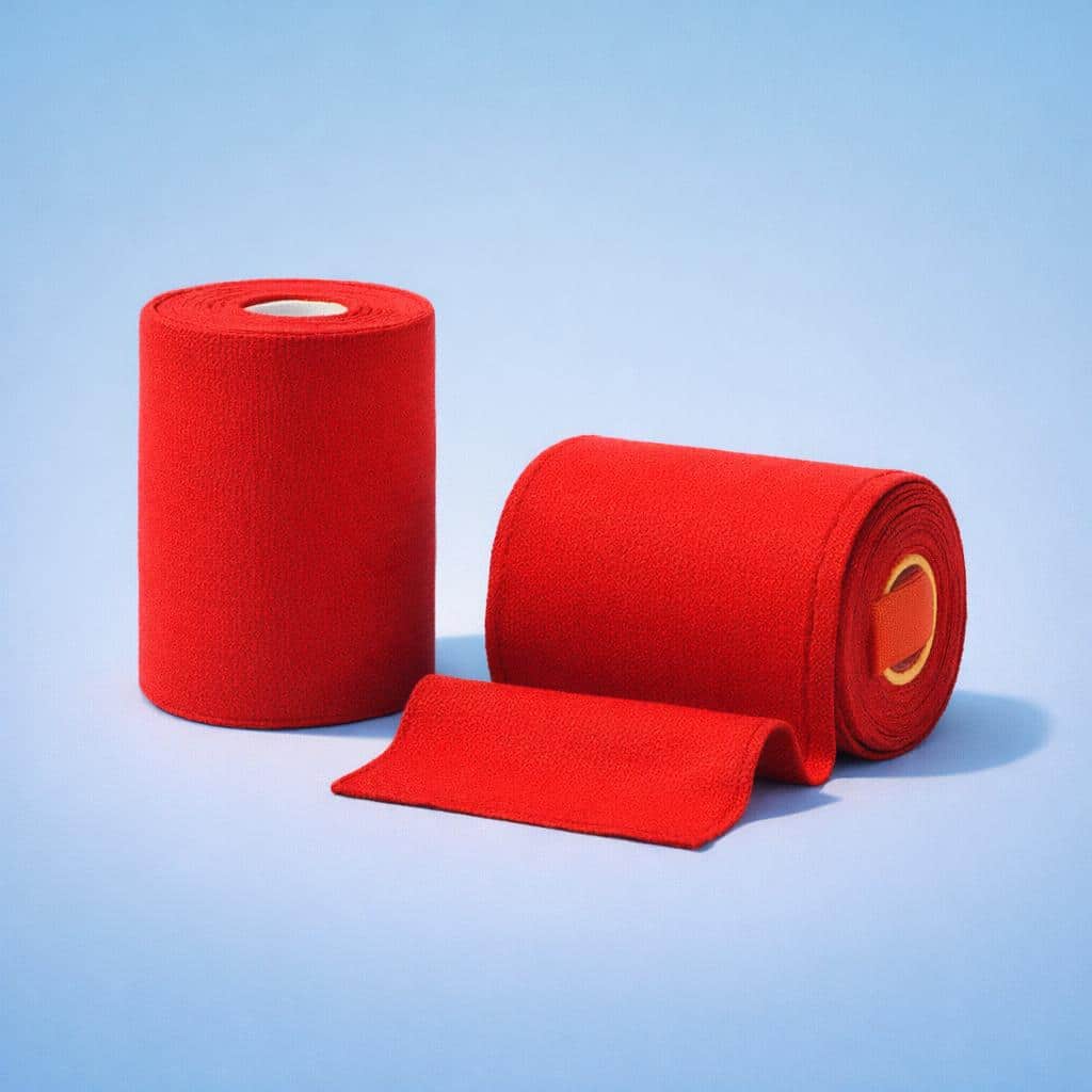 Sock Wrap - 7.5cm x 4.5m, Blue Cohesive - 10CM - First Aid Supply - Image 2