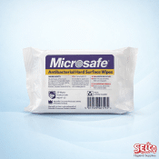Antibacterial Wipes – 25 Pack- Anti Bac Wet Wipe - Commercial Supply