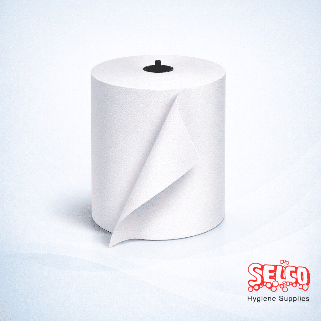 Auto-Matic Hand Towel Roll - TMH140 - Save 33% - 6 rolls - Blue