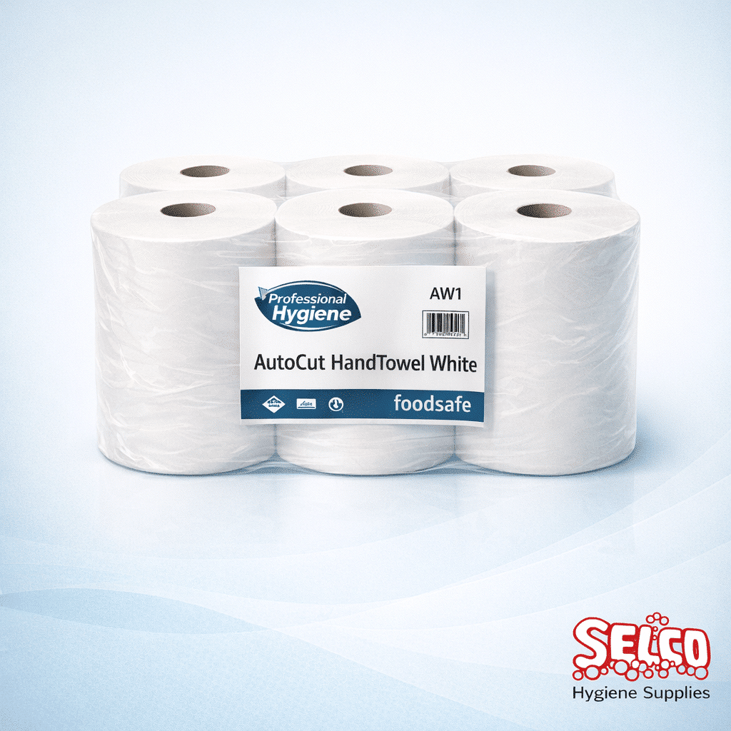Roll Hand Towel Dispenser - Wepa Hand Towel Dispenser Roll AutoCut - Image 3