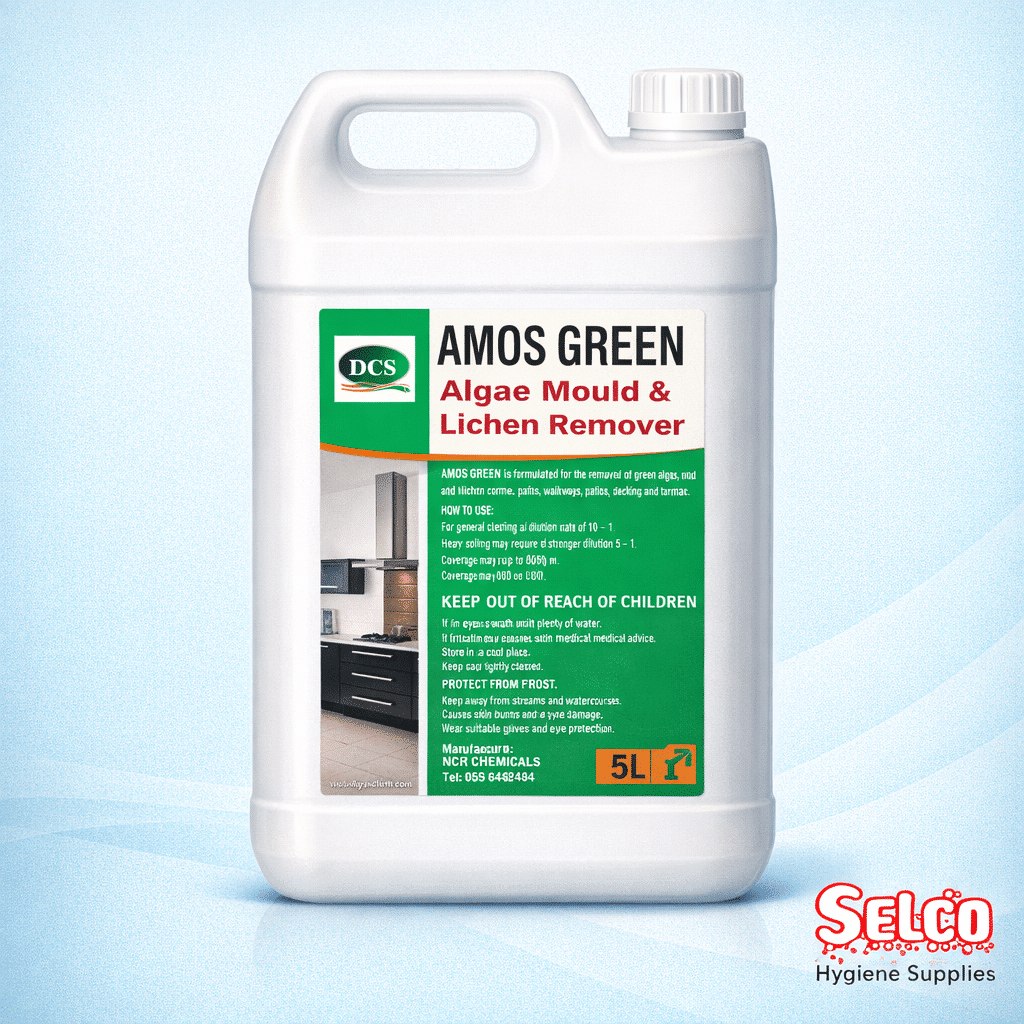 Amos Green - Patio Decking Cleaner - Algae Moss Remover On Sale
