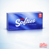 Mansize facial tissue big softies cotton soft - 24 boxes - 275mm
