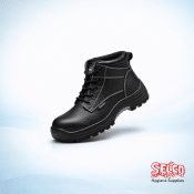 Black Safety Workwear Boots - Commercial Supply