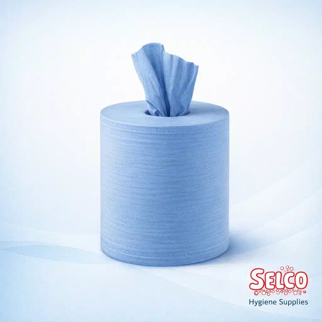 Centrefeed Roll Blue - Commercial Supply