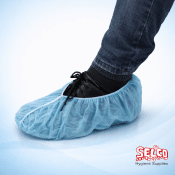 Overshoe Covers Blue 1000- Shoe Covers-Professional PPE