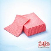 Alternative view of J Type Cleaning Cloths Blue - 50 Pk - Hospital Cleaning Cloth