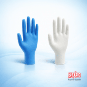 Latex Gloves Blue p-free Professional - 100 per case