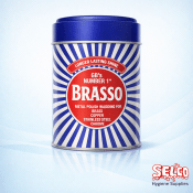 Brasso metal polish wadding 75g tin - Commercial Supply