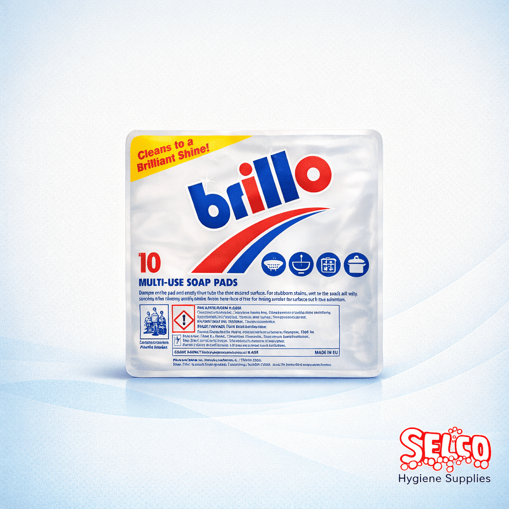 Brillo Soap Cleaning Pads 12x10 - Commercial Supply