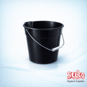 Builders Bucket Heavy Duty 15Lt - 15 Litre - black