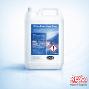 Bulk Fill Antibacterial Hand Soap White Pearl 20 Lt Free Dispensers