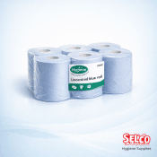 CB2 Professional Hygiene Paper Reflex Blue 6 Rolls Centrefeed