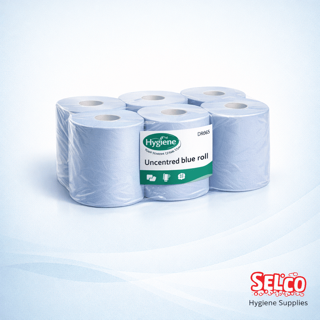 CB2 Professional Hygiene Paper Reflex Blue 6 Rolls Centrefeed