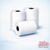 Centrefeed Roll Mini 2 Ply Wiper White Pack of 12 - 12 rolls