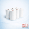 Centrefeed White Roll 2ply Embossed General Wiper 6 Pk - 10 Case Deal