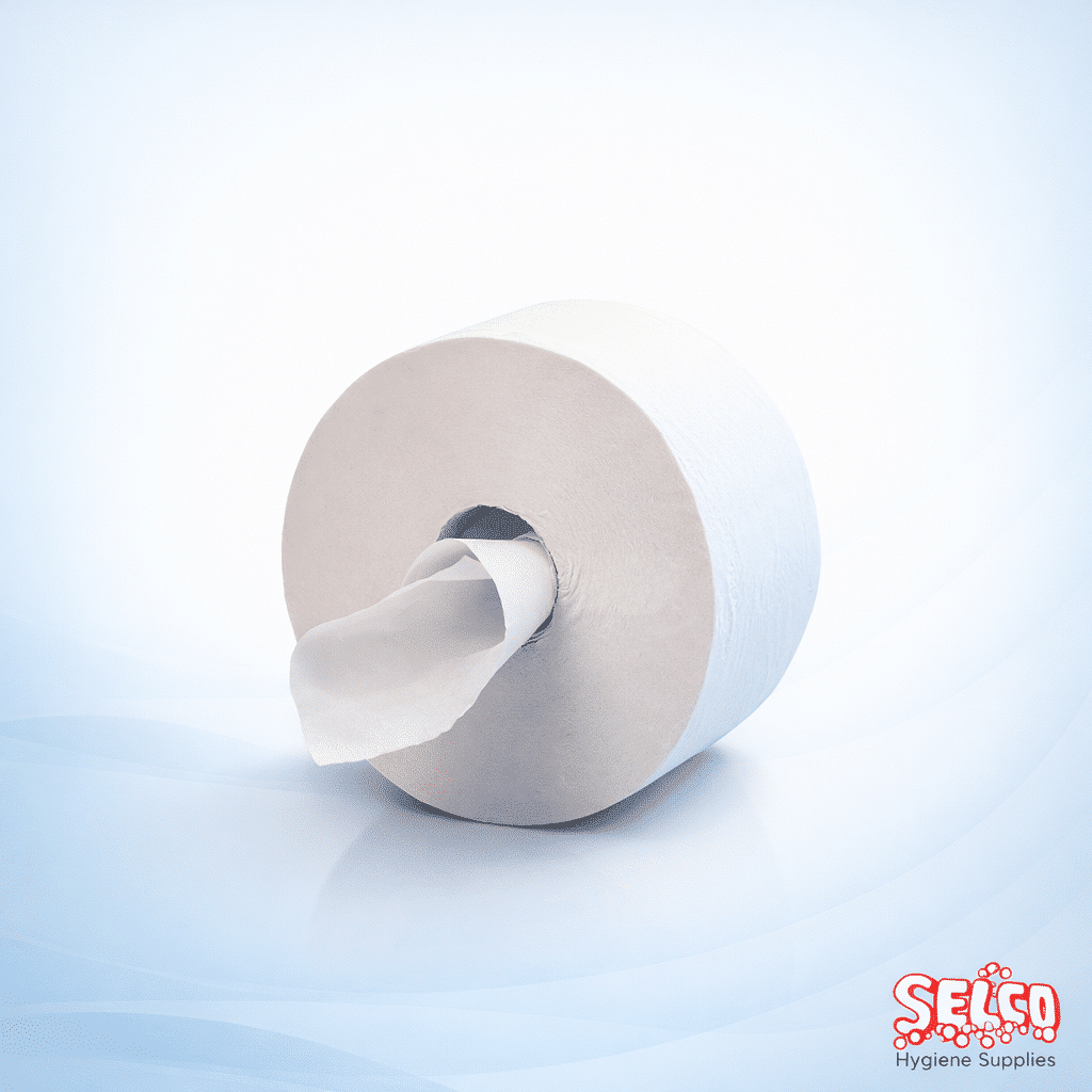 Centrepull Toilet Roll One Sheet - Hygiene Products 4 Less