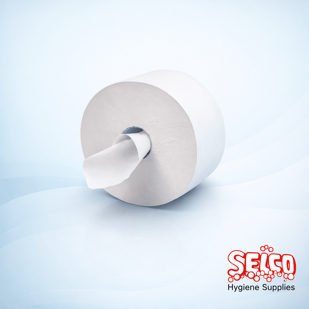 Jofel Mini & Maxi-Jumbo Dispenser- Toilet Roll Holder - 25.5cm - Image 2