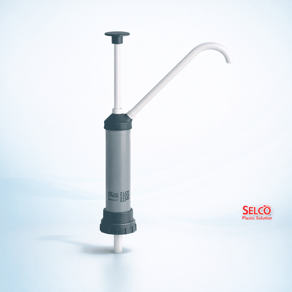 Drum Pump Chemical Resistant 205lt - 2oz - 58ml - 4oz - 115ml