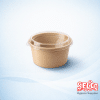 Salad Bowl Lid 750 & 1000cc Round Clear Pulp Bowl - 6x25