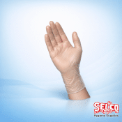 Vinyl Glove powder free Clear - Per pack 100 - Now In Stock