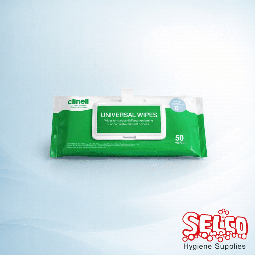 Clinell Universal Wet Healthcare Wipe 200 x 6 - 200 Wipes