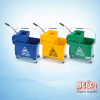 Mop Bucket & Wringer With Mop & Handle - 25 Litre - Janitorial Cleaning Tool